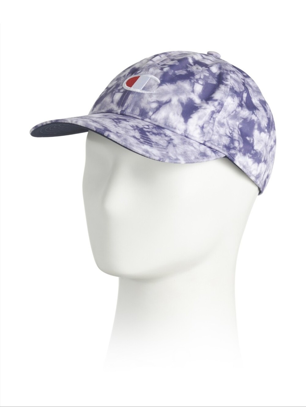 Champion Lavender Tie-Dye Baseball Cap with Embroidered Logo